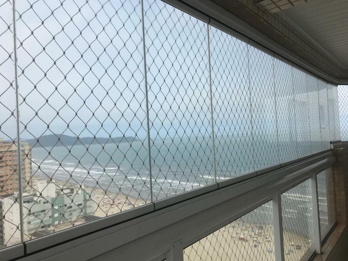 Apto Com Vista Para O Mar, 2 Vagas De Garagem E Churrasqueira Na Varanda Praia Grande  Zewnętrze zdjęcie