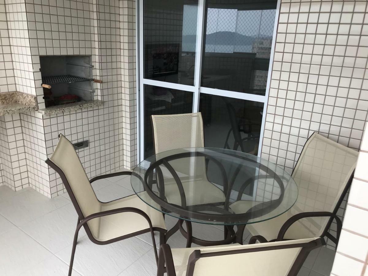 Apto Com Vista Para O Mar, 2 Vagas De Garagem E Churrasqueira Na Varanda Praia Grande  Zewnętrze zdjęcie