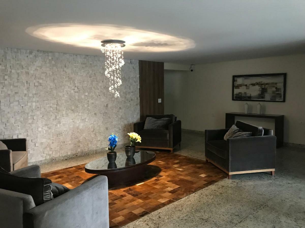 Apto Com Vista Para O Mar, 2 Vagas De Garagem E Churrasqueira Na Varanda Praia Grande  Zewnętrze zdjęcie