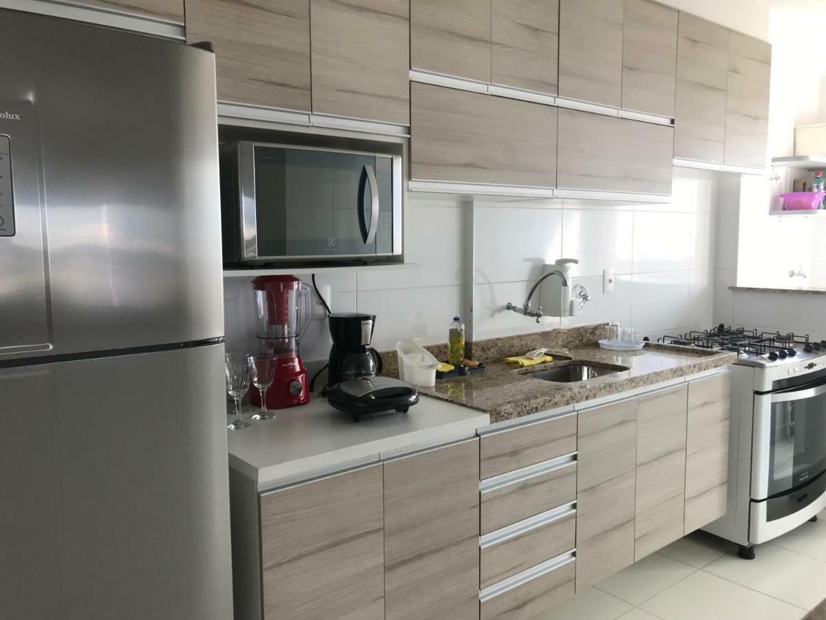 Apto Com Vista Para O Mar, 2 Vagas De Garagem E Churrasqueira Na Varanda Praia Grande  Zewnętrze zdjęcie