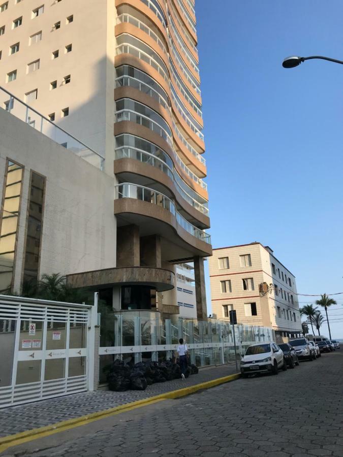 Apto Com Vista Para O Mar, 2 Vagas De Garagem E Churrasqueira Na Varanda Praia Grande  Zewnętrze zdjęcie