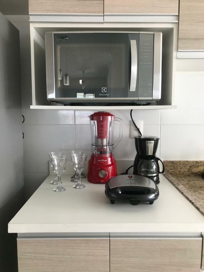 Apto Com Vista Para O Mar, 2 Vagas De Garagem E Churrasqueira Na Varanda Praia Grande  Zewnętrze zdjęcie