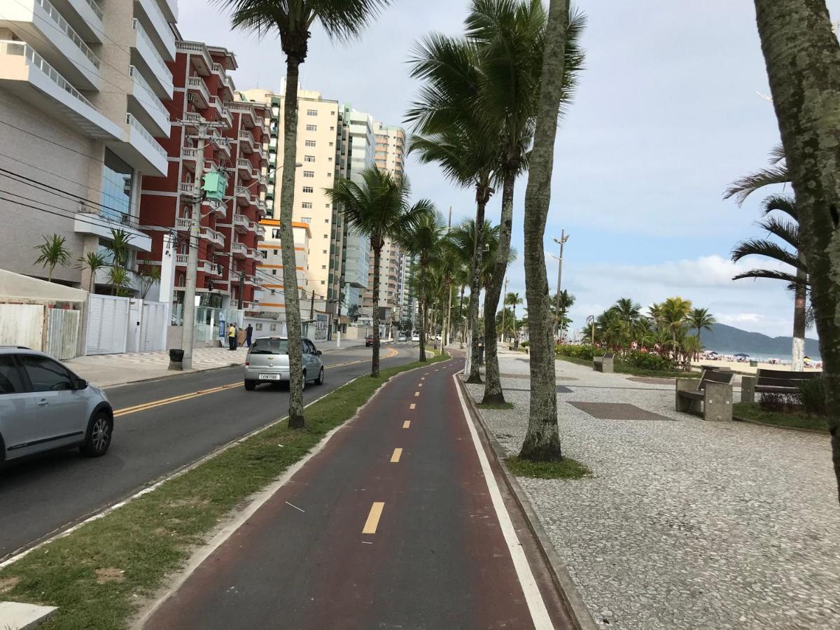 Apto Com Vista Para O Mar, 2 Vagas De Garagem E Churrasqueira Na Varanda Praia Grande  Zewnętrze zdjęcie
