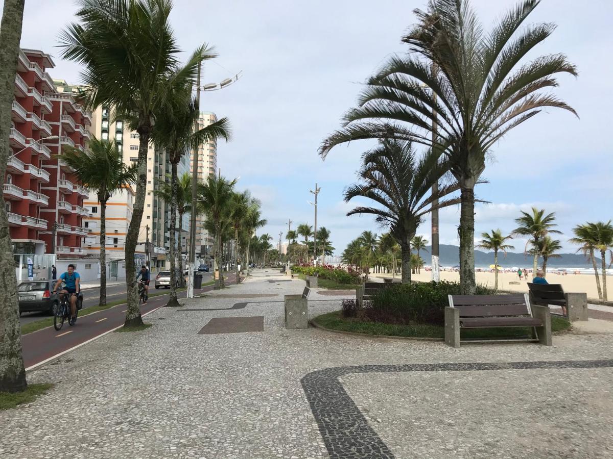 Apto Com Vista Para O Mar, 2 Vagas De Garagem E Churrasqueira Na Varanda Praia Grande  Zewnętrze zdjęcie